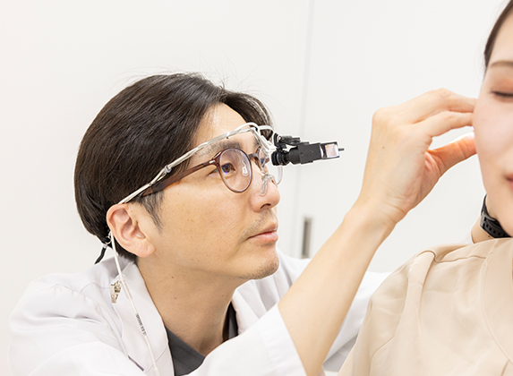 正確な診断を大切にする耳鼻科