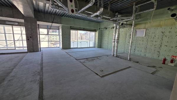 工事の進捗 👷 クリニックになる予定の場所の様子