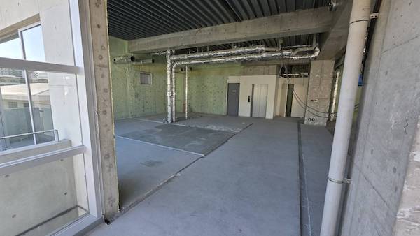 工事の進捗 👷 クリニックになる予定の場所の様子