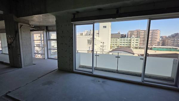 工事の進捗 👷 クリニックになる予定の場所の様子