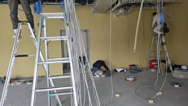 作業を進めていただいています🧑‍🏭