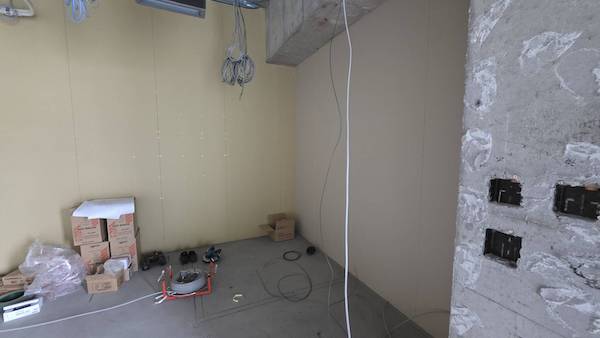 工事の進捗 👷 <br>キッズスペース予定地