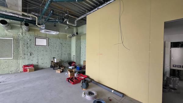 工事の進捗 👷 <br>内装工事がスタート