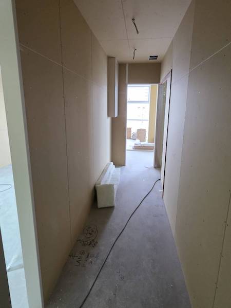 バックヤードの様子