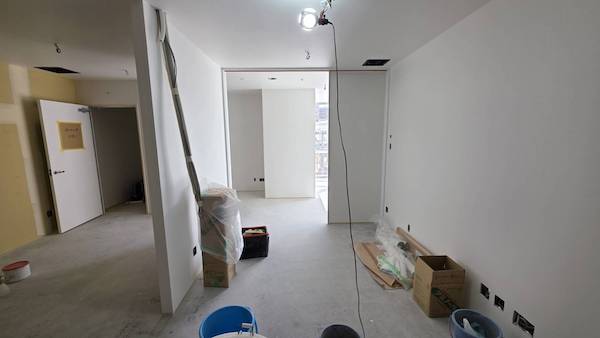 1階の応接室兼診察室