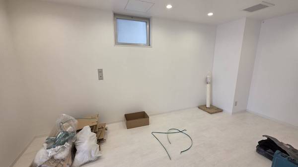 待合室、キッズスペース辺り