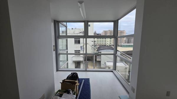 ベランダからの景色